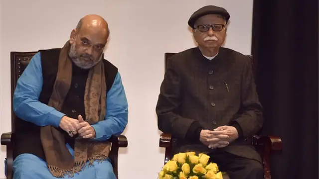 అమిత్ షా, అడ్వాణీ