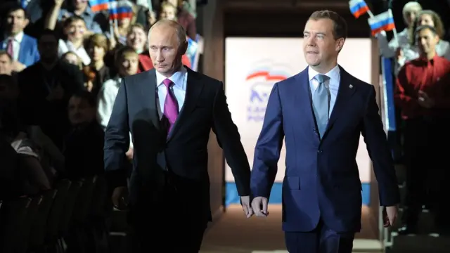 Путин и Медведев