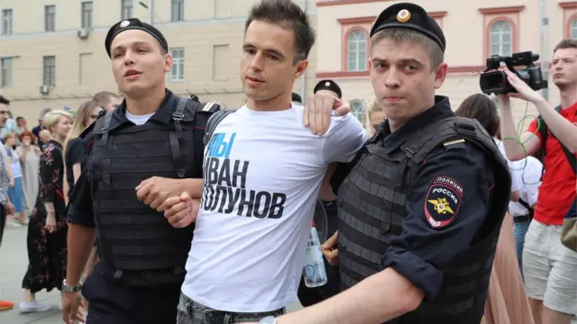 Марш в Москве