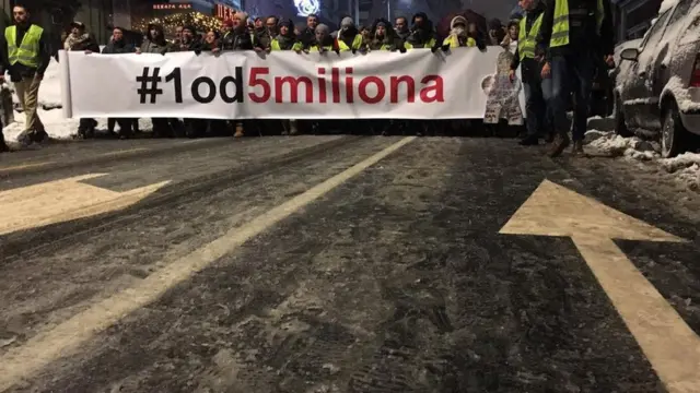 protest Stop krvavim košuljama u Beogradu