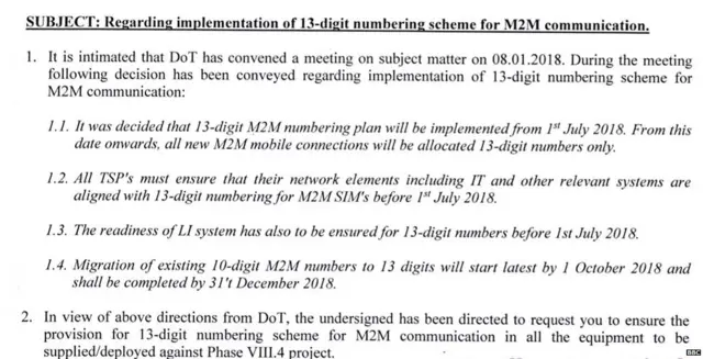 दूरसंचार विभाग