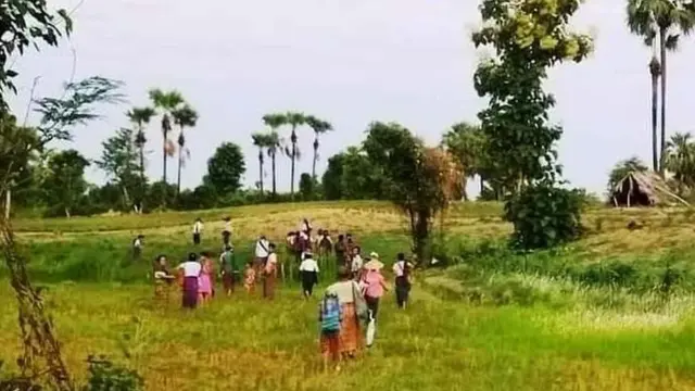 ပြီးခဲ့တဲ့ ဇူလိုင်လတုန်းက ဒီပဲယင်းမှာ တိုက်ပွဲတွေကြောင့် ရွာသားတွေထွက်ပြေးခဲ့ရ