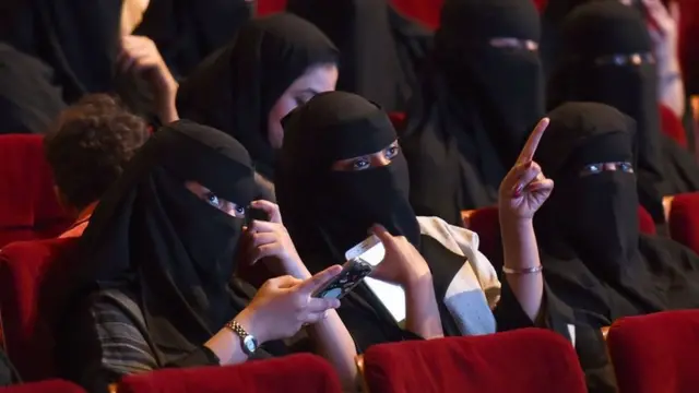 Bioskop dibuka di Arab Saudi.