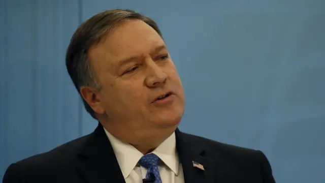 美国中央情报局长蓬佩奥