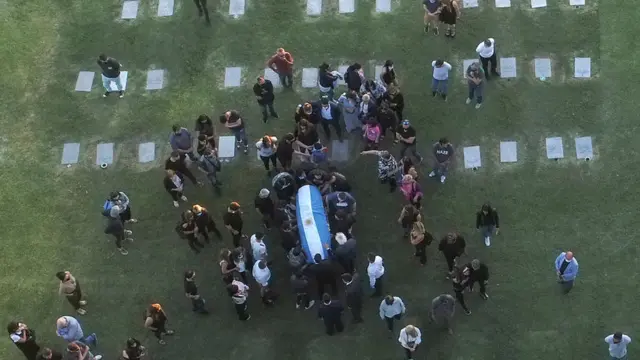 Diego Maradona Burial pictures