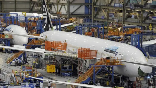美国西雅图的波音公司埃弗雷特工厂