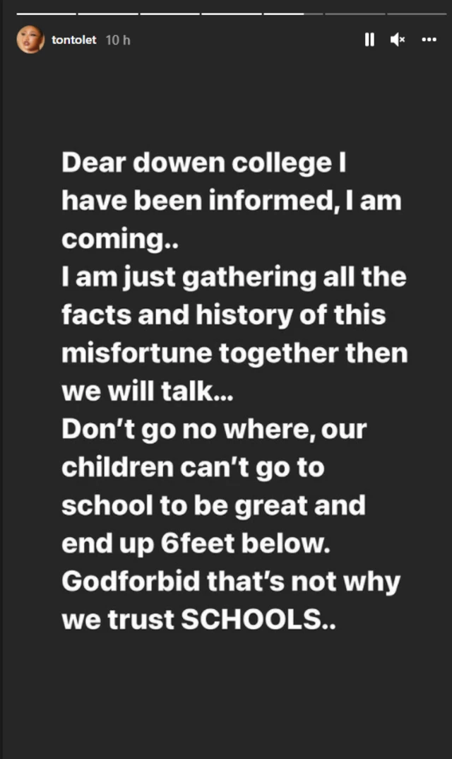 Dowen College student death