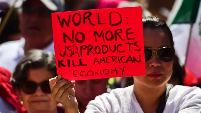 Marcha en Ciudad de México contra Donald Trump