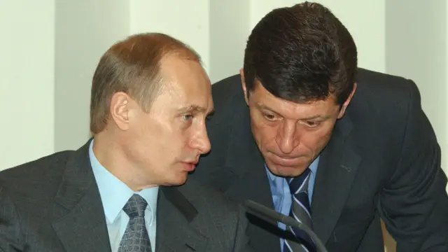 Владимир Путин менен Дмитрий Козак, 2003-жыл.