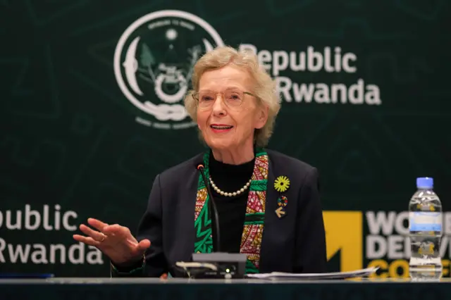 Muri iyi nama Mary Robinson yavuze ko mu Rwanda hari ibibazo byo kubahiriza uburenganzira