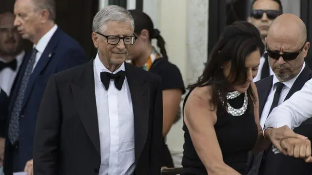 بیل گیتس، بنیانگذار شرکت مایکروسافت و پائولا هرد