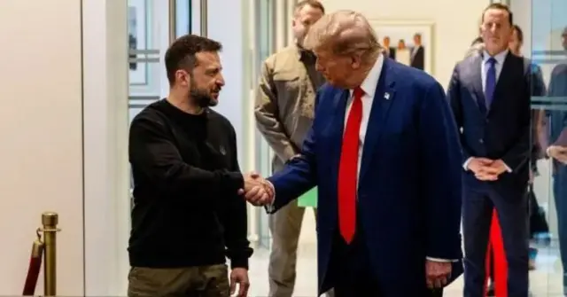 Зеленський і Трамп 