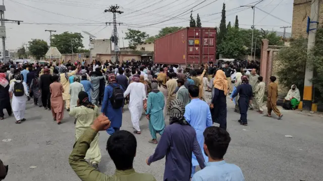 کوئٹہ میں احتجاج