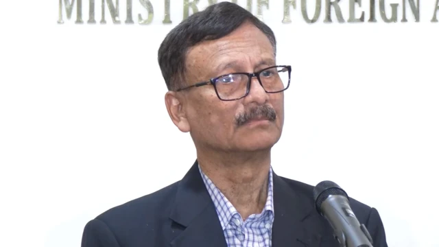 বাংলাদেশের পররাষ্ট্র উপদেষ্টা তৌহিদ হোসেন