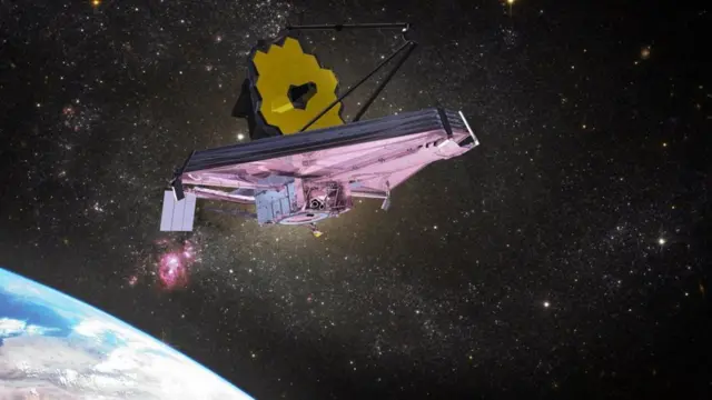 नासा का जेम्स वेब स्पेस टेलीस्कोप जिसके जरिये नए ग्रह से जुड़े आंकड़े मिले हैं