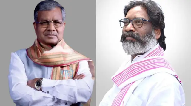 బాబూలాల్ మరాండీ, హేమంత్ సోరెన్