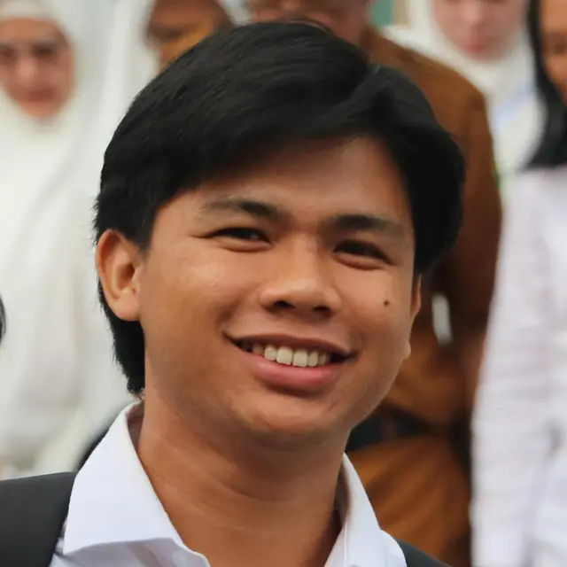 Triadi Rizky Rifananda, warga Banda Aceh yang dapat meninggalkan Aceh Tengah setelah berjalan selama sekitar enam jam.