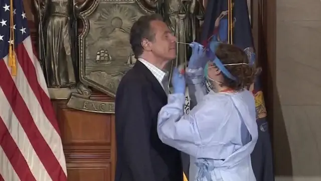 አንድሩ ኩሞ የኮሮናቫይረስ ምርመራ ሲደረግላቸው