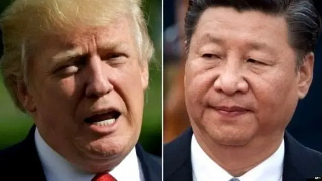 ટ્રમ્પ અને જિનપિંગ