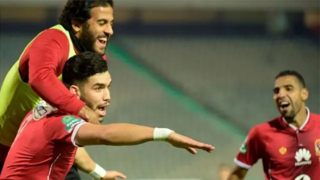 Des joueurs du club égyptiens