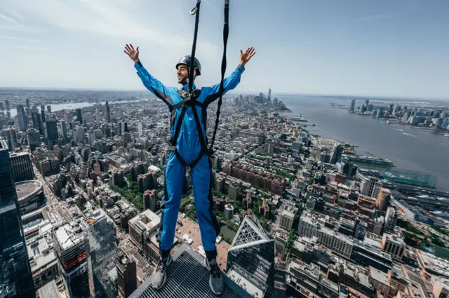 Recreation of City Climb which opens in November