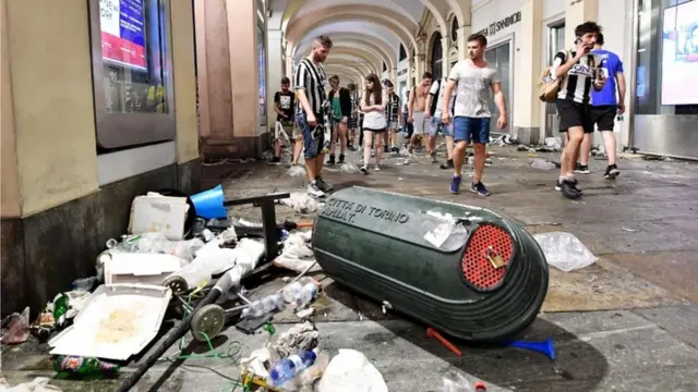 Piazza San Carlo, Turin, 3 June 2017