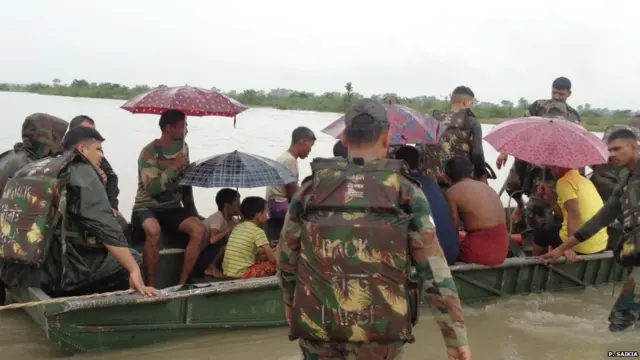 असम, बाढ़