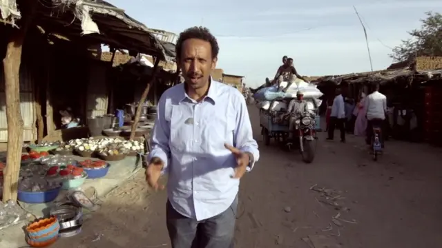 Mohanad Hashim, reportero de la BBC