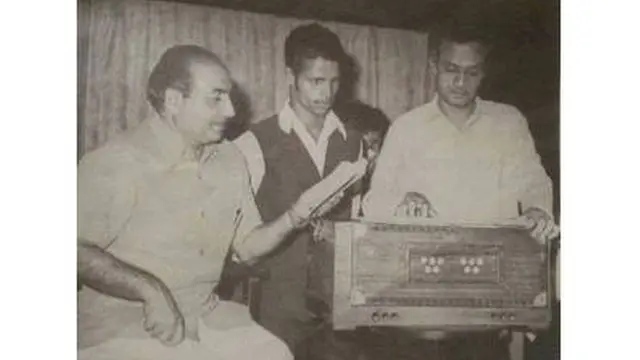 मोहम्मद रफ़ी के साथ एन. दत्ता