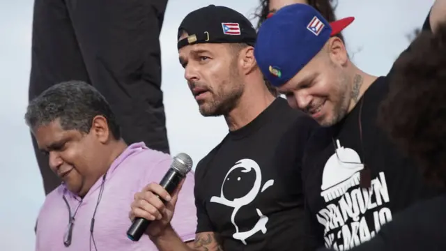 Ricky Martin y Residente.