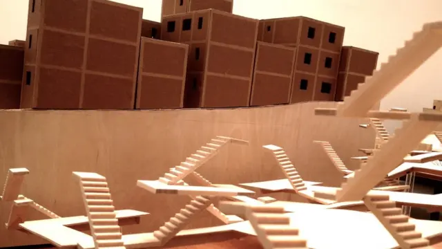 Maquete do projeto Porto Seguro