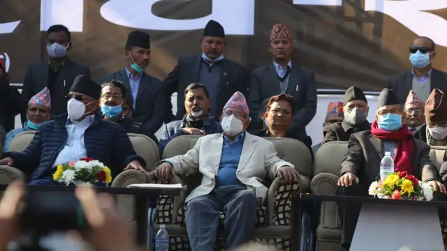 प्रचण्ड, माधव नेपाल, झलनाथ खनाल