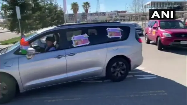 ਅਮਰੀਕਾ ਵਿੱਚ ਖੇਤੀ ਕਾਨੂੰਨਾਂ ਦੇ ਹੱਕ ਵਿੱਚ ਮੁਜ਼ਾਹਰਾ