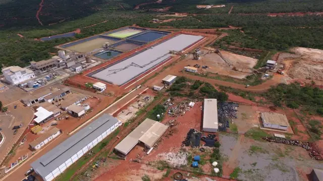 Vista aérea do complexocasa de apostas presidenteCaetité, na Bahia