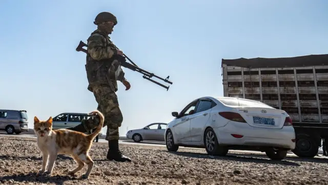 Дорога в Сирии
