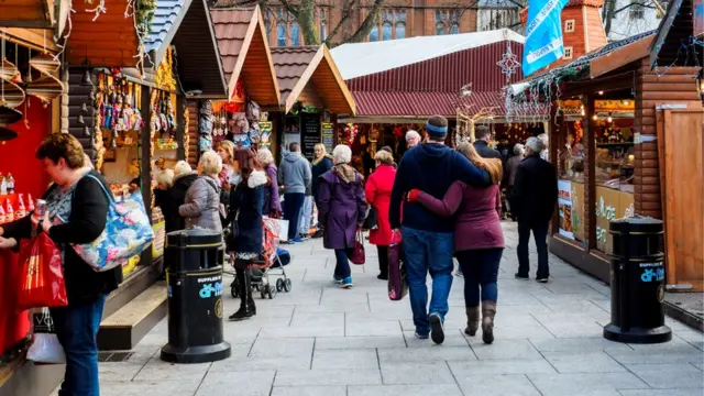 Уличный рынок в Белфасте