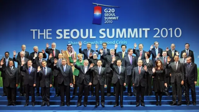साल 2010 में सोल में हुई जी-20 समिट की तस्वीर