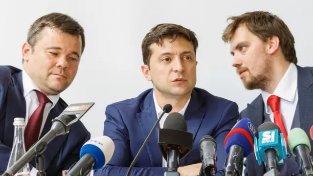 Гончарук, Богдан і Зеленський