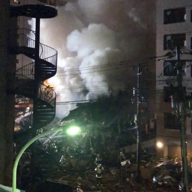 식당가뿐 아니라 주거지역에도 피해가 있는 것으로 알려졌다