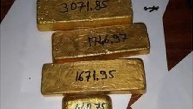 Dahabka qayriin ee la qabtay