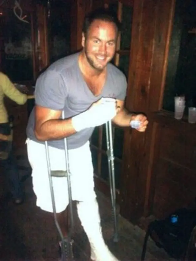 Andy, markii uu shilka ku galay Mareykanka