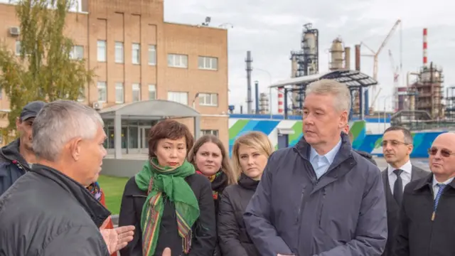 Собянин на МНПЗ