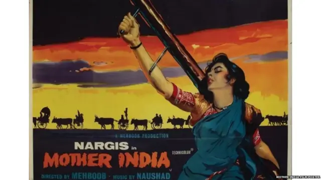 मदर इंडिया चित्रपटाचं पोस्टर