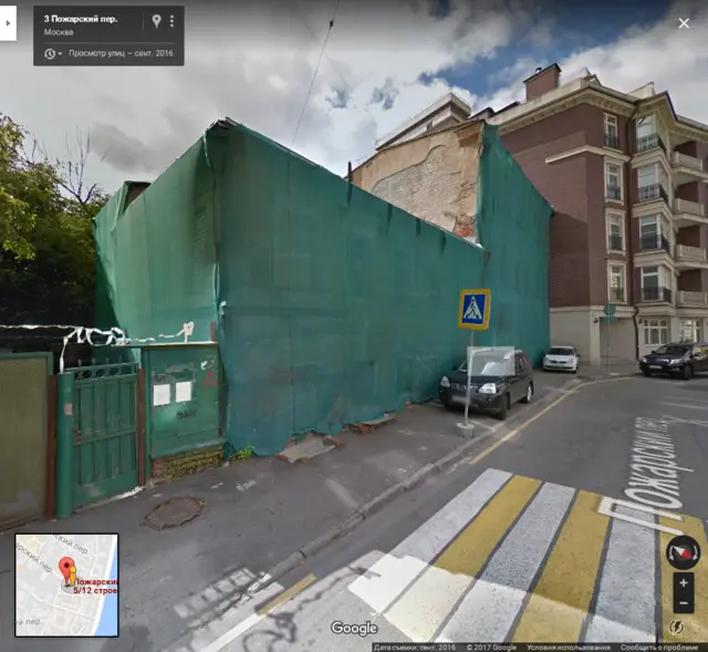 Дома №3 и №5 в Пожарском переулке