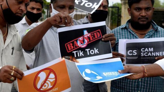 TikTok已经在印度被禁（Credit: Getty Images）