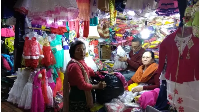 इंफाल का बाज़ार