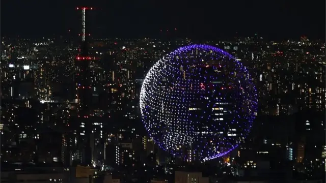 Espaço aéreo foi fechado para o show