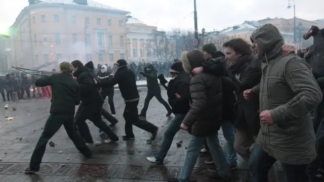 Беспорядки на Манежной площади, 11 декабря 2010 года