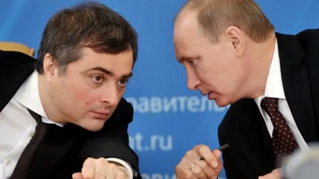 Surkov iyo Vladimir Putin