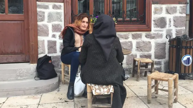 Fundanur Öztürk'ün sorularını yanıtlayan kadınlar, fotoğraflarda yer almak istemedi.